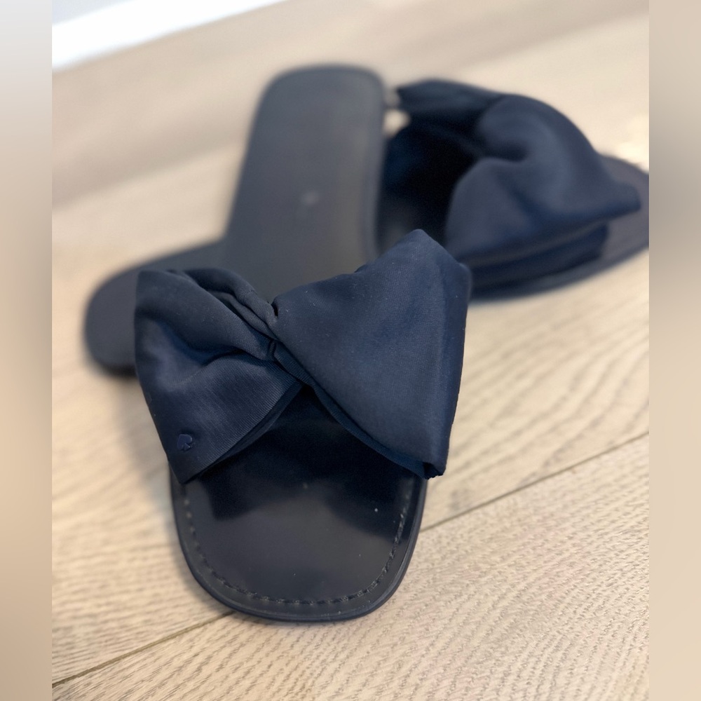 Kate Spade Black Bow Sandals